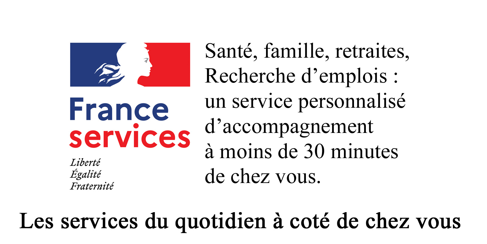 France Services Bandeau de titre