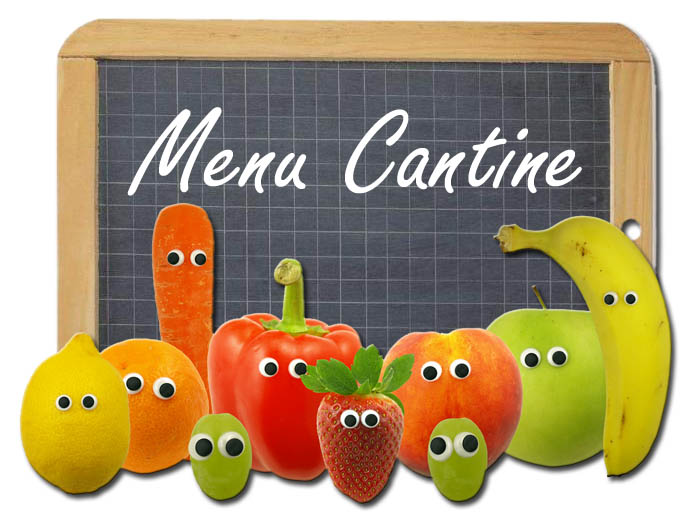 Menu Cantine fruits